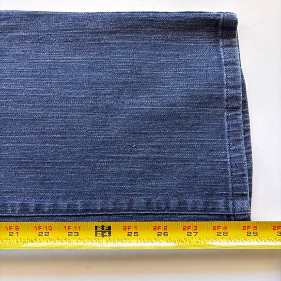 Talbots Petite Sz 10 Straight Leg Stretch Jeans Dark Wash Dressy Business Casual - Picture 11 of 12